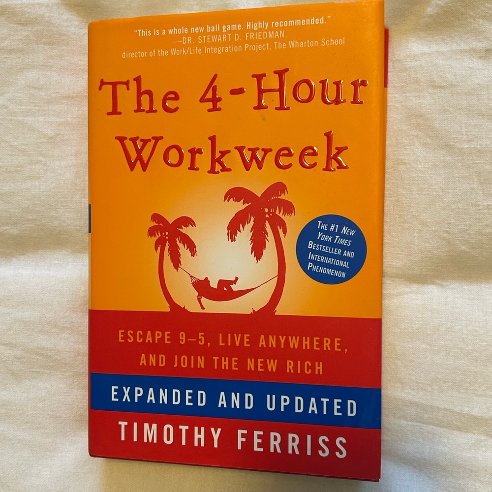 The 4-Hour Workweek Book by Timothy Ferriss